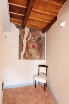 Fresko im Eingangsbereich