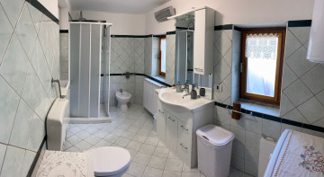 Ferienwohnung Comer See - Badezimmer